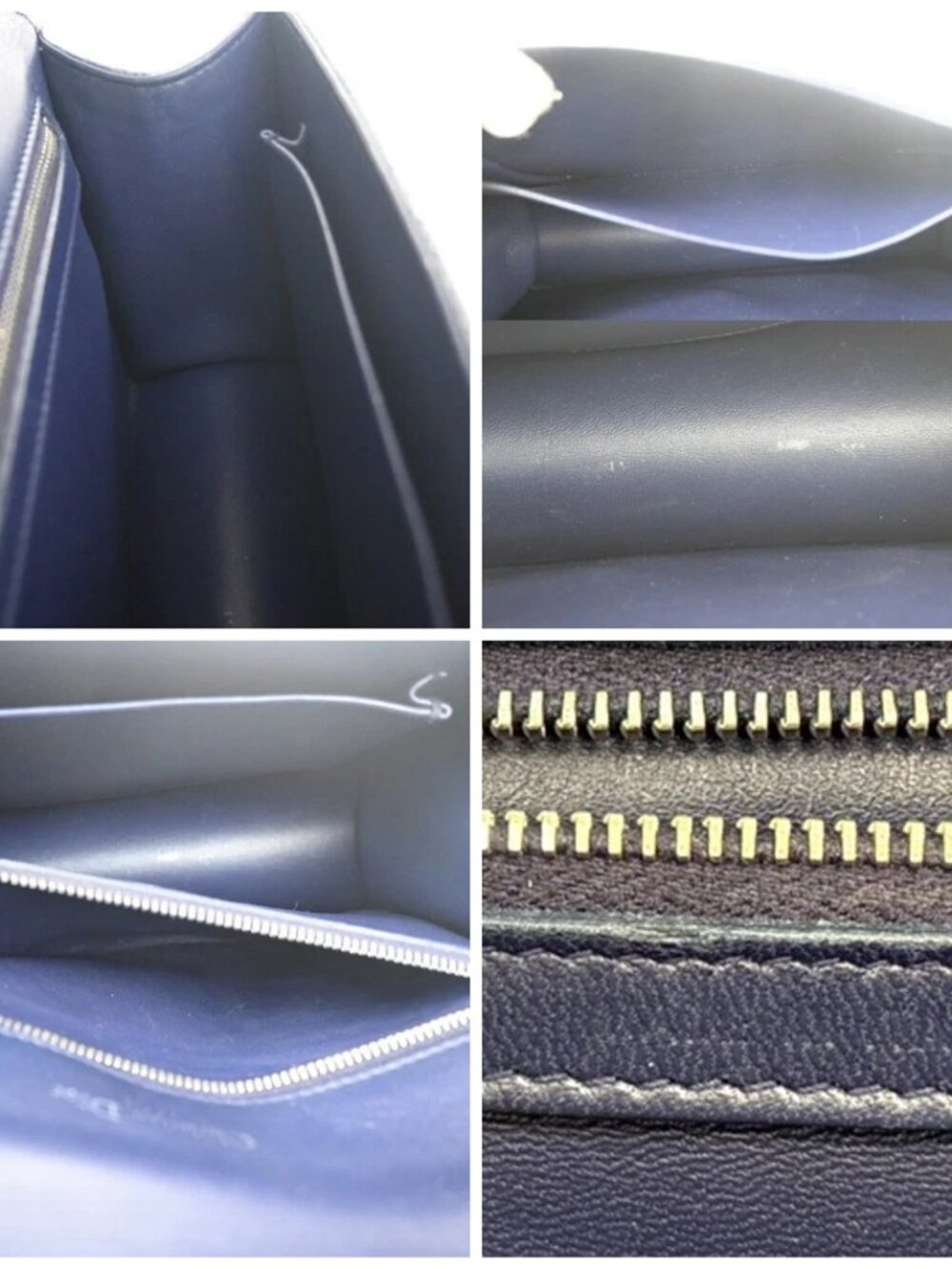 CHRISTIAN DIOR Ombre Diorama Archicannage Chain Shoulder Bag Leather 50RL945 - Picture 15 of 16